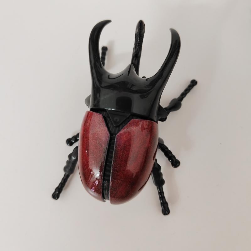 1/3Pcs Simulation Animals Home Desk Decoration Accessory Laser Dazzle Clockwork Big Beetle Model Unique Kids Gift Idea