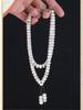 Hainan Star Moon Bodhi 108 Bead Rosary Bracelet Necklace