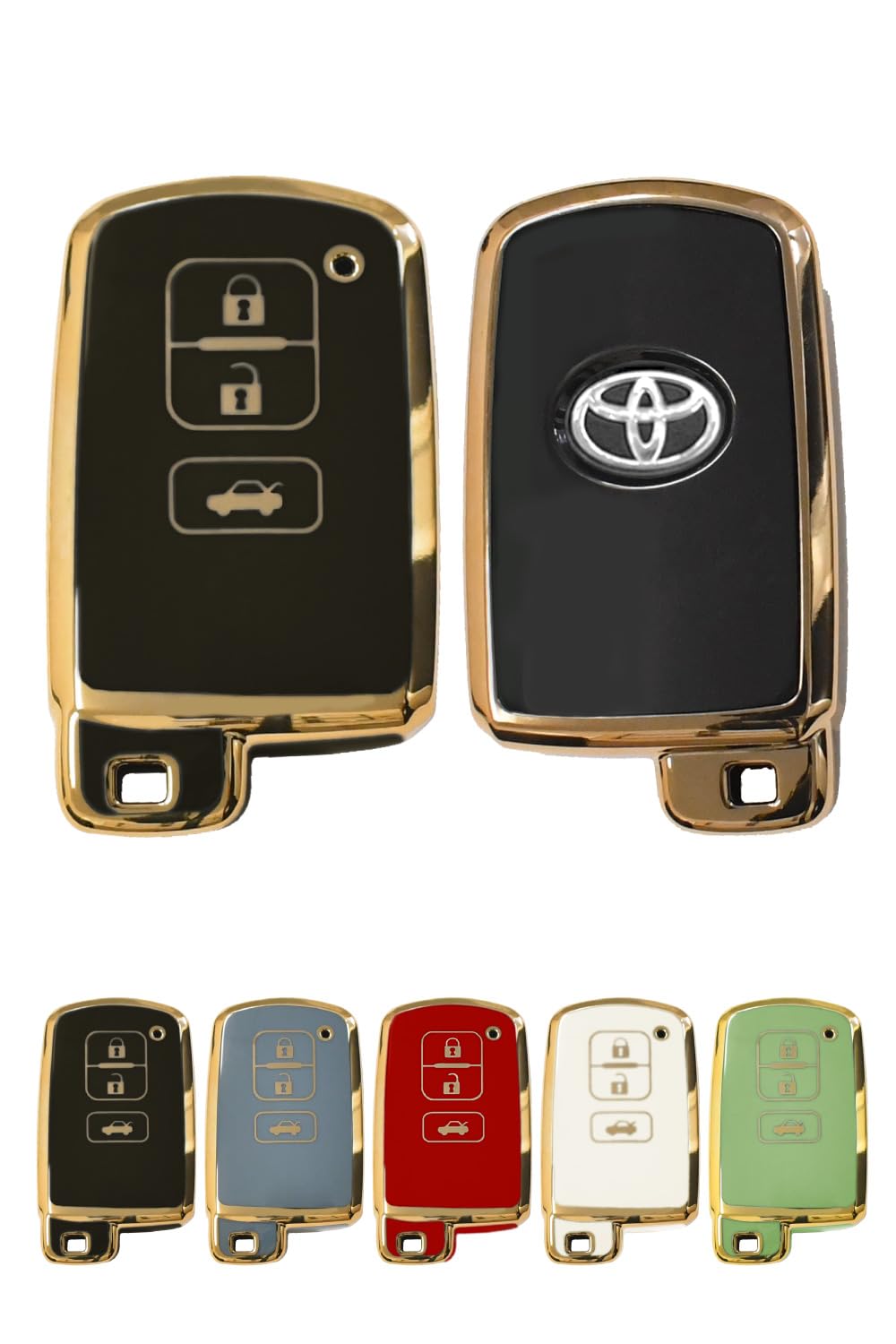

DriveLife Drive Life Smart Key Case Toyota Key Case Key Chain Alphard Vellfire 30 Series Voxy Noah Esquire 80 Series Auris 180 Series Camry 50 Se