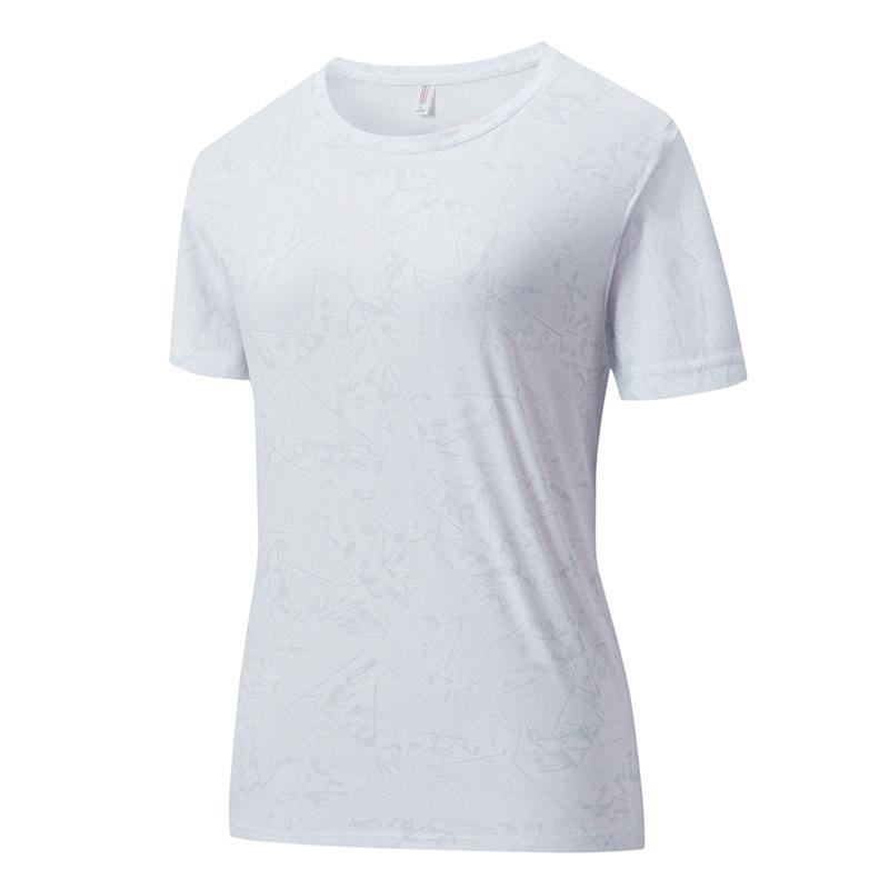 Ice Silk Quick-Dry Couple T-Shirt - Breathable Short Sleeve Summer Top for Casual Sports & Outdoor Running