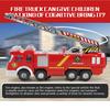 Shooting Water Lights N Sounds  Fire Truck Toy Rescue Vehicle Gift for Kids