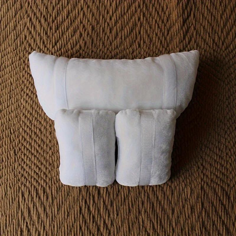 

Baby Photography Assistant Pillow - Adjustable Newborn Posing Props Durable Polyester Fiber Posing Aid for Infant Photo Shoots Other белый