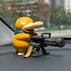 9/15Cm Pokemon Gatling Gun Psyduck Standing Posture Action Figure Collection Model Cartoon Toys Car Interior Fun Ornament Gifts