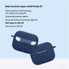 For Oppo Enco Buds3 Pro Silicone Case Wireless Earphones Protective Cover with Anti-Lost Buckle