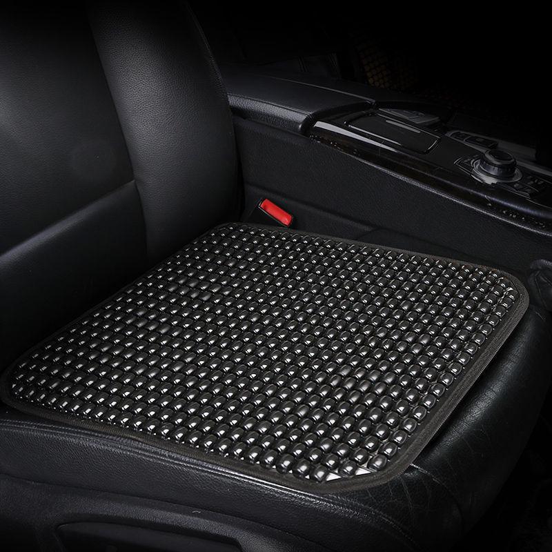 

Дихаюча подушка для поперекової підтримки автомобіля з пластиковими намистинами для всесезонного використання