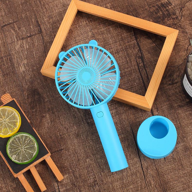 Snowflake USB Mini Rechargeable Portable Desktop & Handheld Fan Handheld Fan