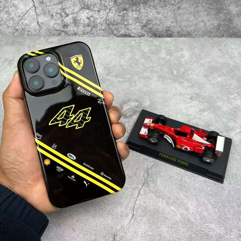 Phone Case For iPhone 16 15 13 14 12 Pro Max Mini 8 XR XS 16 Plus 15Pro MAX Phone for Ferrari Hamilton 2025 Leclerc CL16 Racing