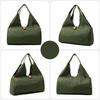 Yoga Travel Bag with Yoga Mat Fixing Strap Water-Resistant Oxford Fabric Multi-Functional Pockets Gym Bag