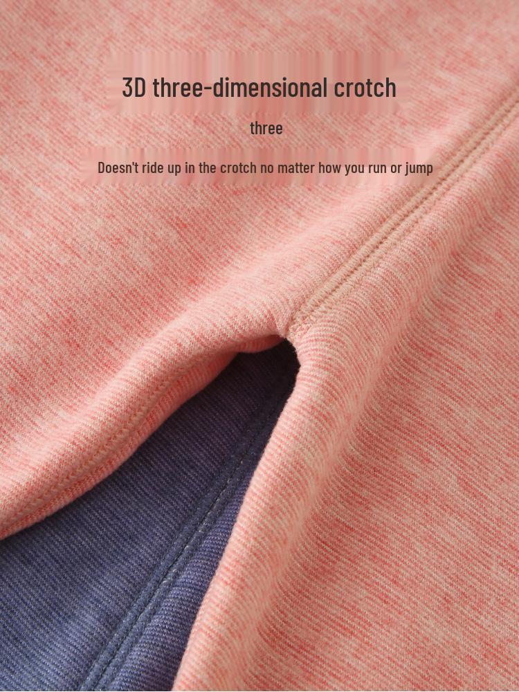 Kinder Thermohose doppellagig: Verdickte Seidenwolle Baumwolle für Jungen & Mädchen - Perfekte Winter-Schuluniform