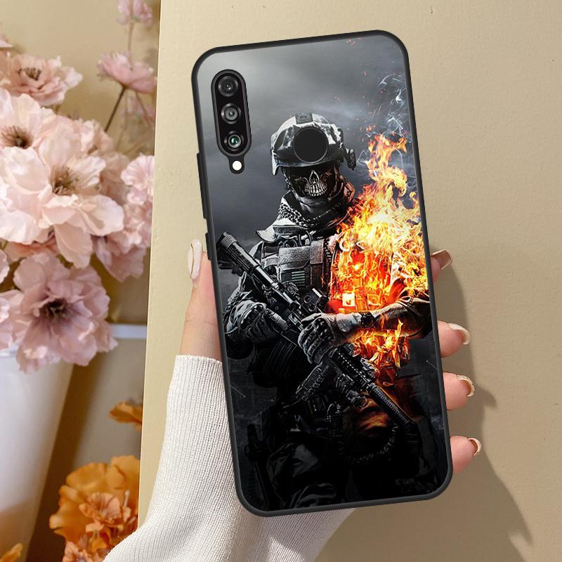 Army Soldier Special Forces For Huawei Nova 11 Pro 9 10 SE Y70 Y60 Y90 Y61 Y91 Y73 Y72 12s 12i 11i 8i P30 P40 Lite Case