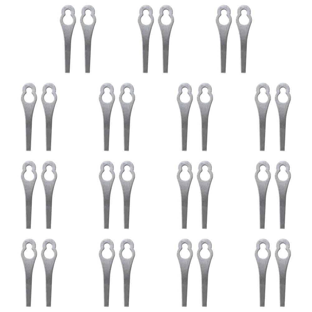 2-50PCS  Lawnmower Blades Mowing Machine Blades Spare Parts Grass Cutting Metal Blades Lawn Garden Power Tool Accessories