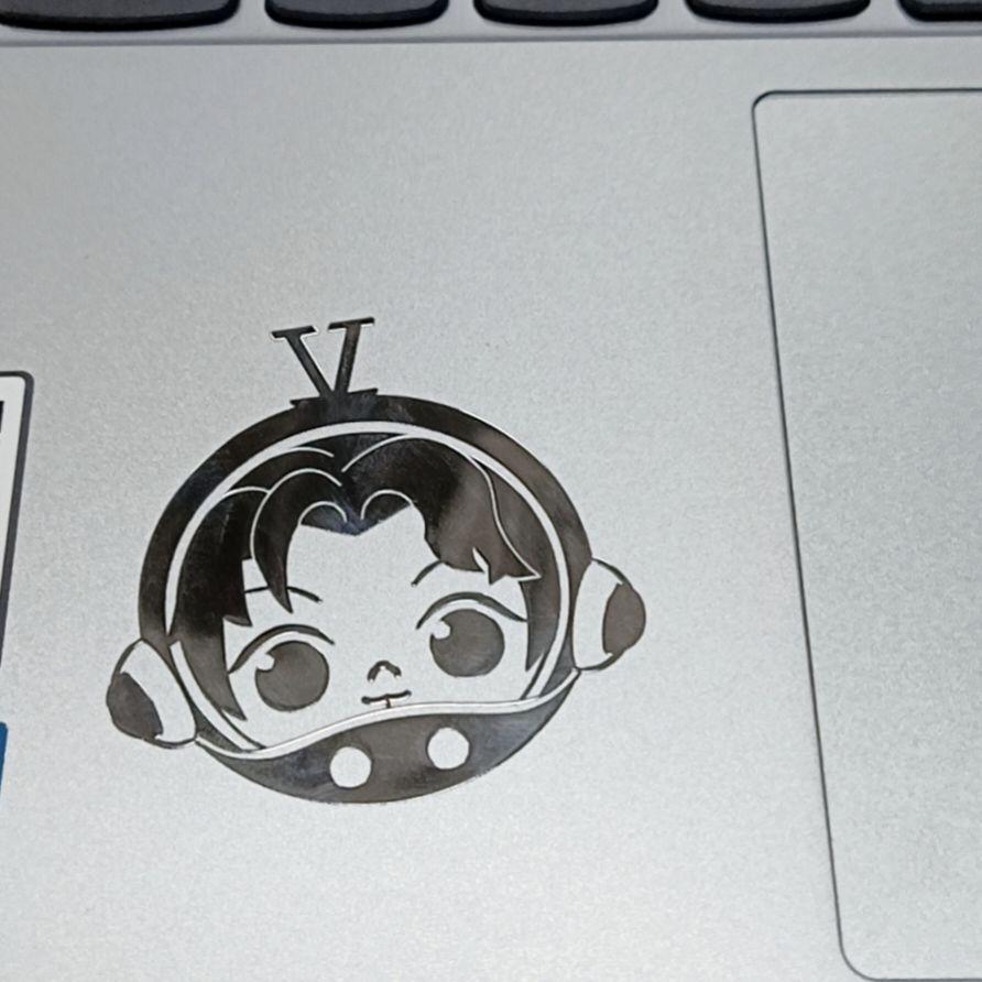 

Zhang Jie 1982 Unlive Concert 3D Metal Decorative Sticker for Phone/Computer