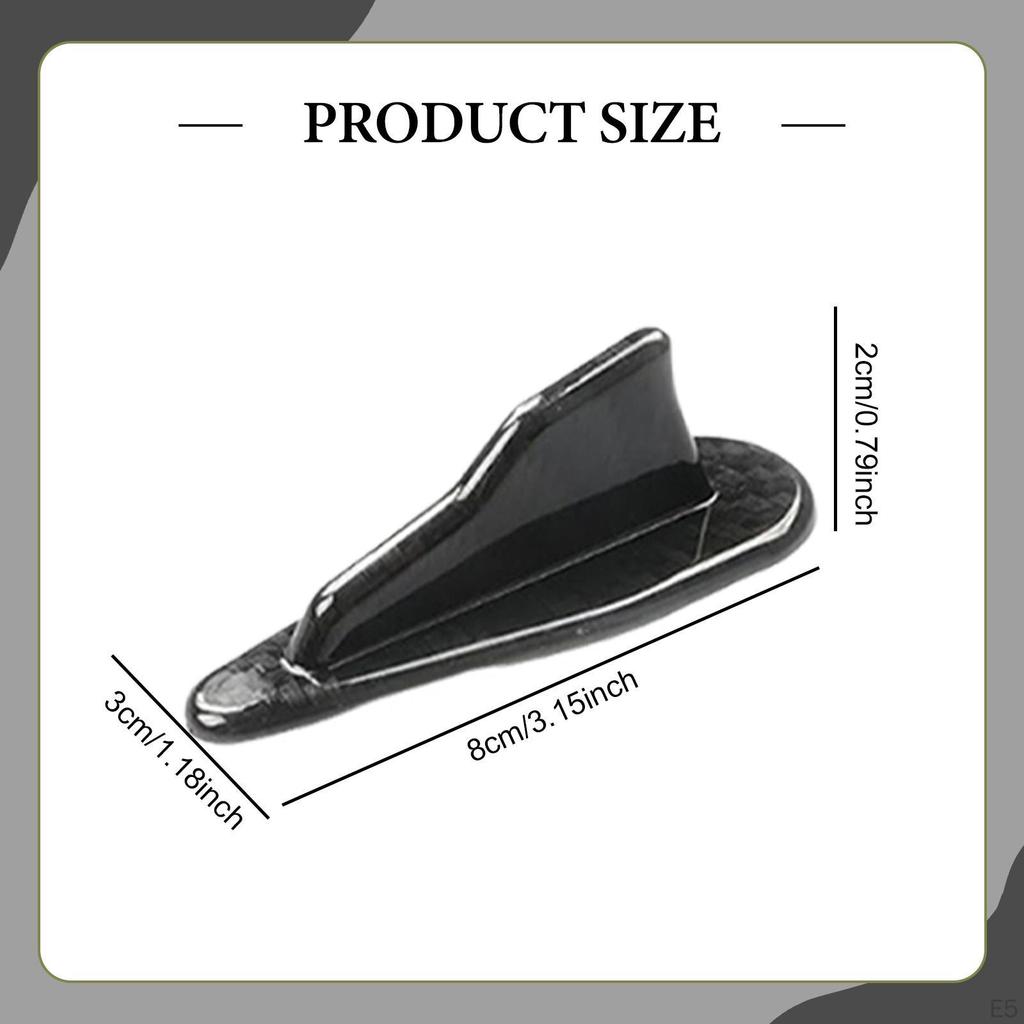 10 Pieces Car Roof Decoration Auto Accessoriers Air Vortex Generator Easy Installation Universal