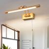 Wantu LED Adjustable American-Style Vanity Light: Waterproof Bathroom Mirror Makeup Fill Light with Swing Arm
