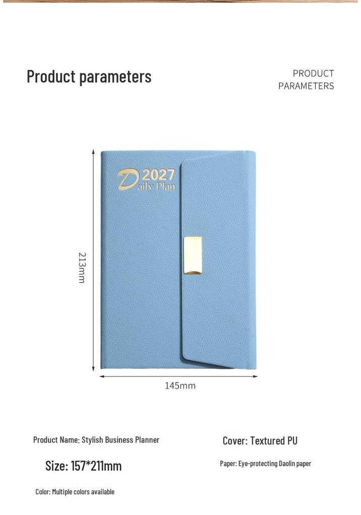 2027 Spanish-English Daily Planner & Journal Gift Set