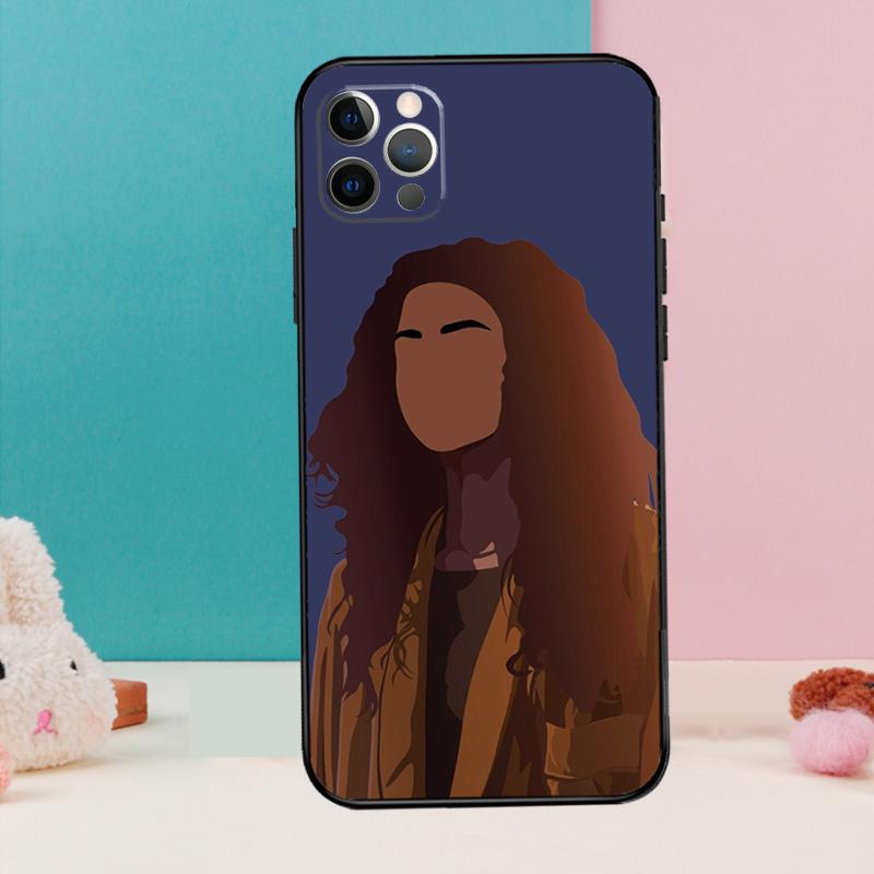 Euphoria Zendaya Rue Phone Case For iPhone 17 Air 16 15 14 13 11 12 Pro Max 12 13 mini 15 16 Plus 16e Cover Coque