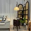 OEING Vintage Floor Lamp with Integrated Bedside Table