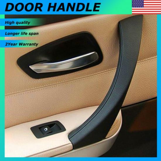 For 04-12 BMW E90/E91/E92 1* Black Driver Side Inner Door Handle Car Accessories