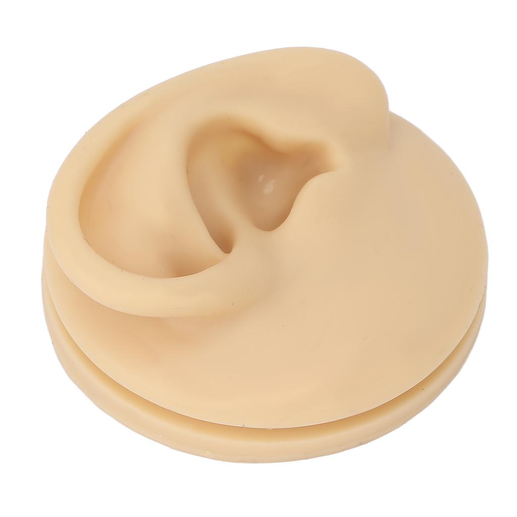 Soft Silicone Left Ear Model Ear Acupuncture Practice Model Simulation Ear Display Model