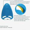 Swimming Kickboard/Swim Training Kickboard, Lightweight Swim Board with Anti-Slip Smooth Edge and Integrated Hole