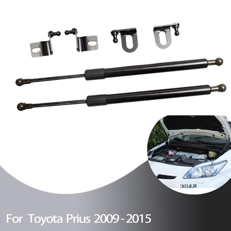 Car Hood Support Rod Bonnet Shock Struts For Toyota Prius XW30 2010-2015 Auto Accessories