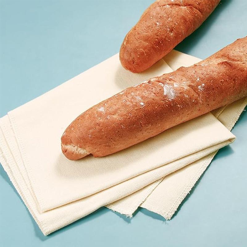 Proofing Linen Fermented Cloth Couche Pastry Dough Bakers Pans Baguettes Loaf Cloth Baking Kitchen Tool French Bread