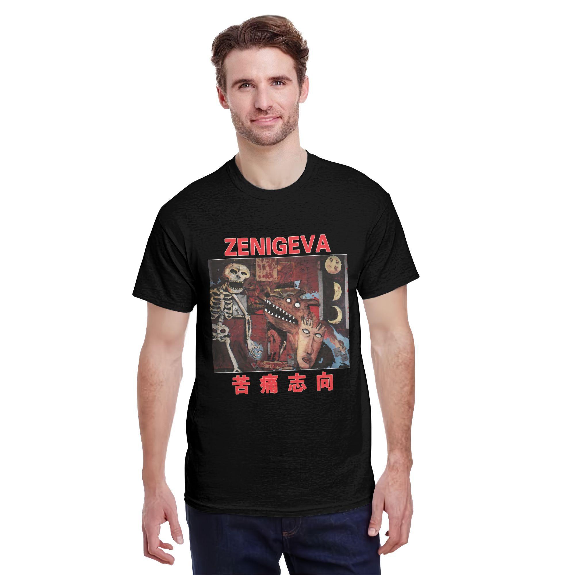 

New 2025 yaer Aspirations through Pain Eerie Artwork Blending Macabre Figures for a Provocative t shirt men sleeve shirt 3XL