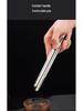 Stainless Steel Multi-Purpose Tongs: Perfect for Ice, Food, Bread, Fruits, Grilled Sausage, and Lemon