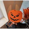 Niche bag women's autumn and winter new casual funny Halloween pumpkin head cartoon shoulder messenger bag