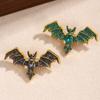 1Piece Vintage Cute Devil Bat Brooches Women Coat Clothing Badges Jewelry Accessries Gifts