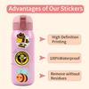 55 New Bee Bee Insect Graffiti Stickers Decorative Suitcase Scooter Cartoon Stickers