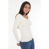 Standard Size Stair Collar Knitwear Blouse