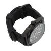 Men Multifunctional Quartz Watch Water Resistant Silicone Strap Stylish Wristwatch Casual Business Chronograph Watch