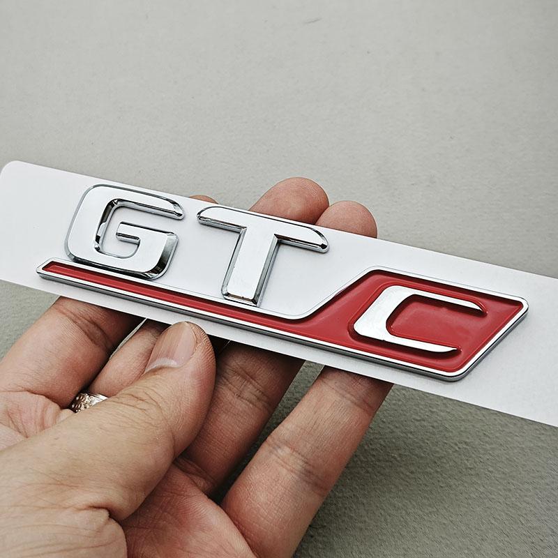 MZT3 Logo GT C GT Letters For Mercedes Benz AMG GT GTC Badge Emblem Stricker - Rear Trunk Decals Tail Exterior Accessories