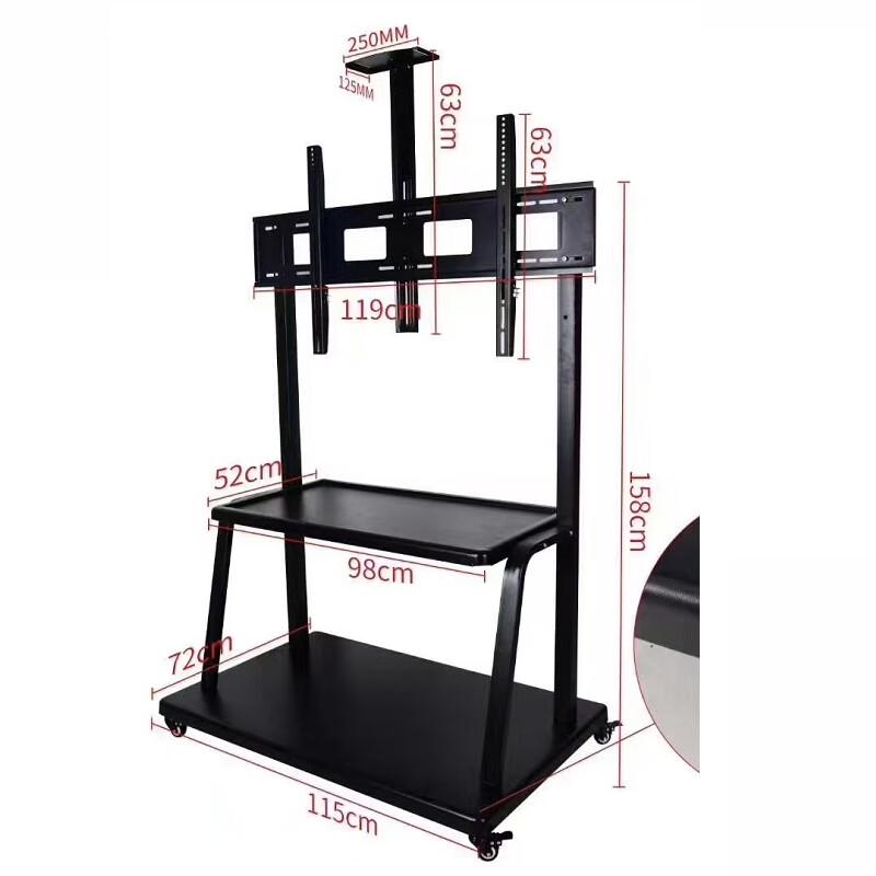 Dippjia DP2100 Mobile TV Stand for 98-150 inch Displays