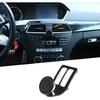 Black Aluminum Alloy Car Center Air Vent Mobile Phone Holder Accessories for Mercedes Benz C Class W204 C180 C200 2008-2013
