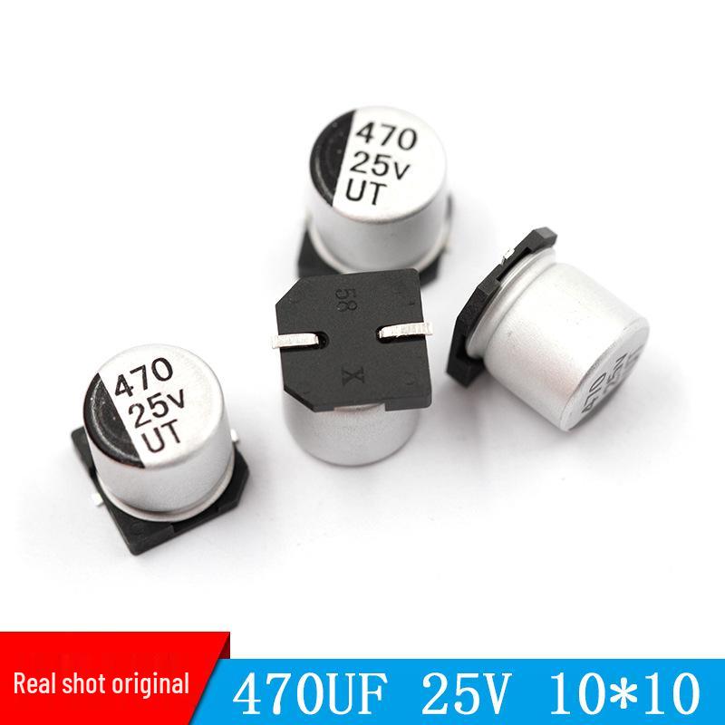 470µF 25V 10x10mm KESEN SMD Aluminum Electrolytic Capacitor Available