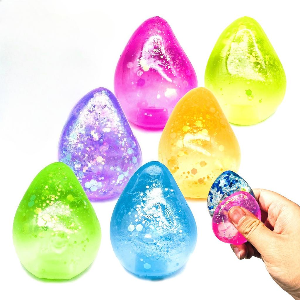 Slow Rising TPR Squishy Fidget Toy Stress Relief Anxiety Sensory Balls For Office Travel Gift