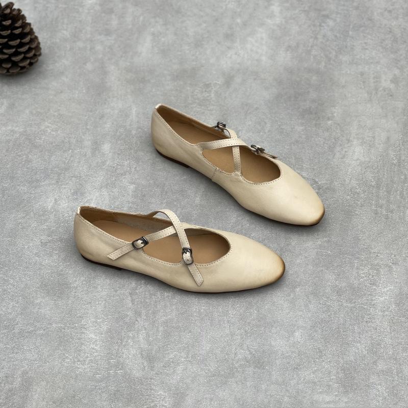 New Flat Single Shoes for Women's Versatile Shoes