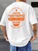 Alien Nostromo Retro Print TShirt Loose Casual ShortSleeve Pure Cotton AllSeason Streetwear Alien Movie Graphic T Shirts