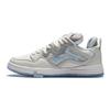 Li Ning Weiw Pro Fabric Leather Durable Breathable Low Top Skate Shoes Women sneaker Frost-White AECS016-1