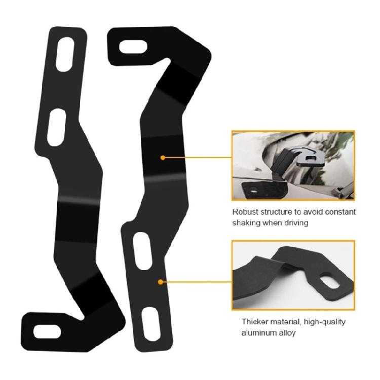 Mount Brackets for Hood Hinge Ditch LED Light Mounting Bracket