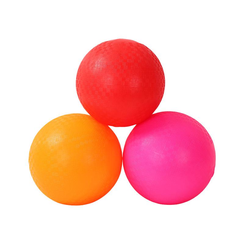 Eco-Friendly 8-inch Thickened PVC Playground Ball for Kids - Outdoor Sports Inflatable Toy