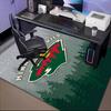 Minnesota-Wild Hockey Team Floor Mat for Living Room, Game Rooms, Office, Bedroom, Office Floor Mat Playful Design, Christmas Fan Gifts