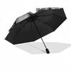 1pc Romantic Heart-Shaped Umbrella Automatic Opening/Closing, Foldable Design, Outdoor Use, Perfect Gift for Fans & Travelers!C058