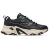 Skechers DLites 5.0 Panda Shoes Comfortable Versatile Durable Shock Absorption Support Increased Height Lightweight Low Top Dad Shoes 232491-BKNT