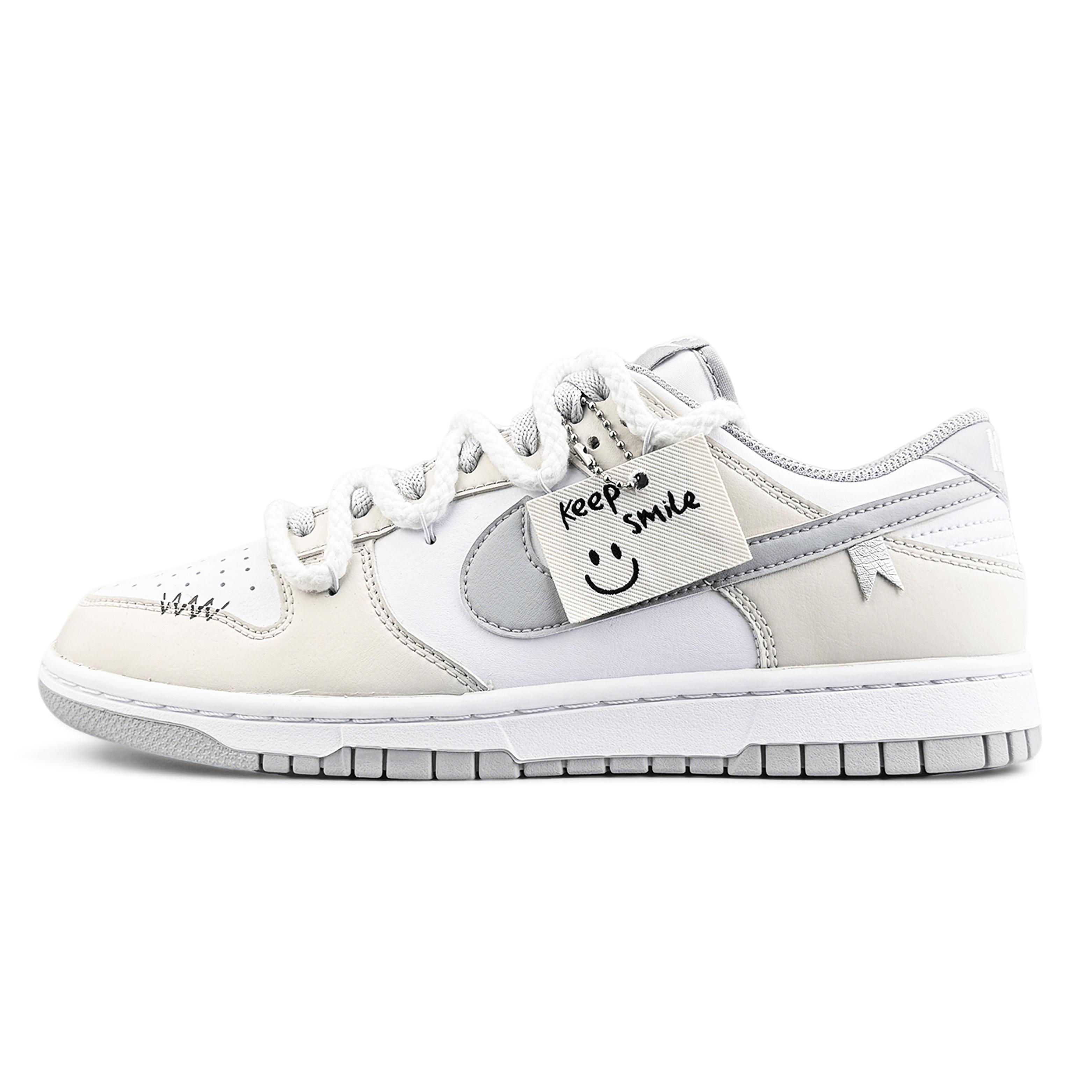 

Nike Dunk Abrasion Resistant Abrasion Resistant Low top Skateboard Shoes Unisex Beige Yellow HF5441-105(Team537-) 35.5
