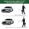 Autoalarm Wegfahrsperre Universelles Auto Entsperr Wegfahrsperre Gerät 12V Auto Stromkreis Unterbrecher Gerät mit 2 Fernbedienungen