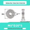 Stainless Steel M3/M6/M10 High-Strength Knurled Nut