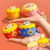 Whimsical Dance Lion Drum Silicone Keychain Playful Cute Accessory For Use Everyday